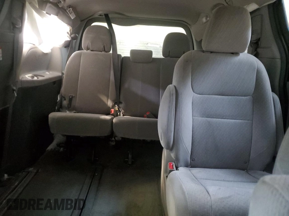 2017 Toyota Sienna LE with VIN 5TDJZ3DC5HS174641, listed as a Copart auction lot 44059275 with 168,044 mi miles and Salvage Title. Bid and sale history available at carsss.com. Image 10.