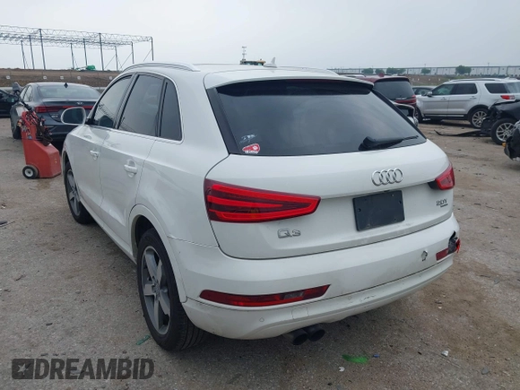 2015 Audi Q3 Premium Plus with VIN WA1EFCFS2FR008193, listed as a IAAI auction lot 42301074 with 102,878 mi miles and . Bid and sale history available at DreamBid. Image 6.