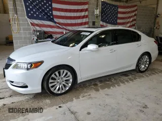 2014 Acura RLX Advance with VIN JH4KC1F90EC000564, listed as a Copart auction lot 59930075 with 190,933 mi miles and Salvage title. Bid and sale history available at DreamBid. Image 1.