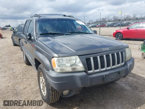 2004 Jeep Grand Cherokee Laredo z VIN 1J4GW48SX4C213322, wystawiony jako IAAI lot #41969362 z przebiegiem 273 876 mil mil oraz . Historia ofert i sprzedaży dostępna na DreamBid. Obrazek 1.