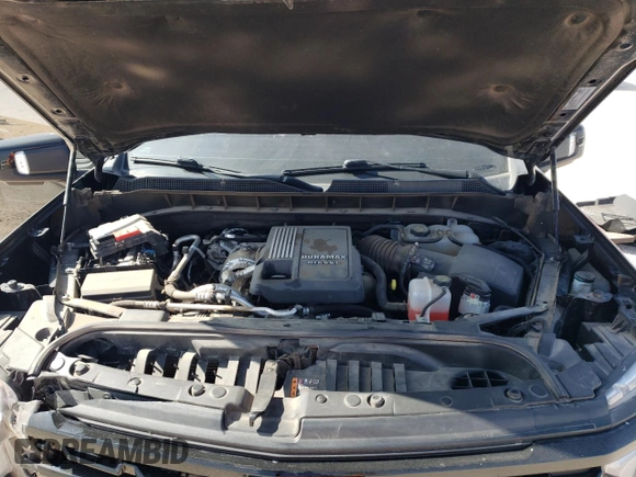 2022 Chevrolet Silverado 1500 RST with VIN 1GCUDEET9NZ502028, listed as a Copart auction lot 44854605 with 50,146 mi miles and Salvage Title. Bid and sale history available at DreamBid. Image 13.