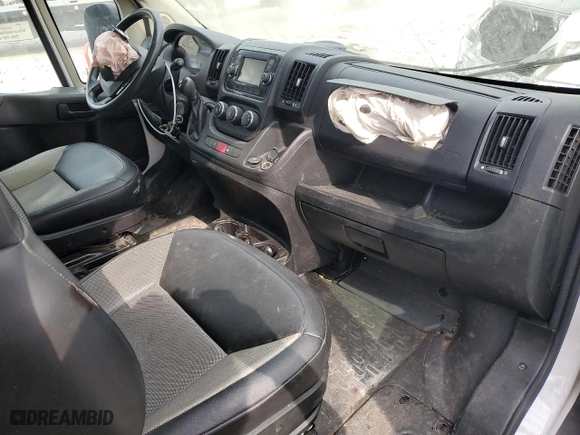 2019 Ram ProMaster Cargo Van with VIN 3C6TRVBG6KE533062, listed as a Copart auction lot 50353874 with 112,446 mi miles and Salvage Title. Bid and sale history available at carsss.com. Image 8.