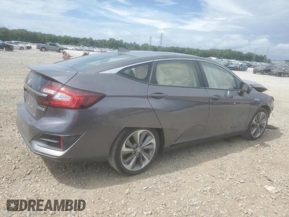 2018 Honda Clarity Plug-In Hybrid with VIN JHMZC5F16JC013801, listed as a Copart auction lot 59031844 with 68,907 mi miles and Salvage Title. Bid and sale history available at carsss.com. Image 3.