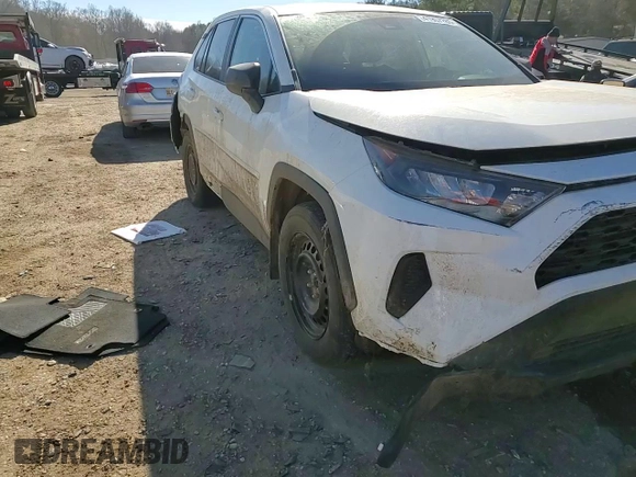 2022 Toyota RAV4 LE with VIN 2T3F1RFV8NW315825, listed as a Copart auction lot 41907285 with 37,497 mi miles and Salvage Title. Bid and sale history available at carsss.com. Image 11.