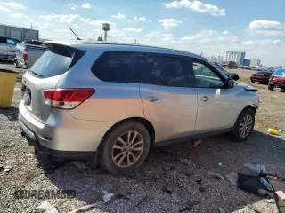 2015 Nissan Pathfinder Platinum with VIN 5N1AR2MM0FC628288, listed as a Copart auction lot 55482595 with 108,863 mi miles and Salvage title. Bid and sale history available at DreamBid. Image 3.