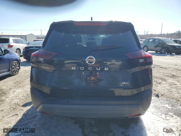 2021 Nissan Rogue SV with VIN 5N1AT3BA4MC735728, listed as a Copart auction lot 47394085 with 31,714 mi miles and Clean Title. Bid and sale history available at carsss.com. Image 6.