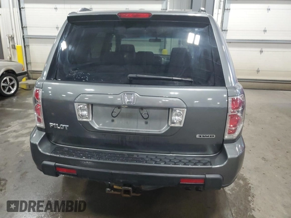 2008 Honda Pilot SE z VIN 5FNYF18398B043416, wystawiony jako Copart lot #57726765 z przebiegiem 216 160 mil mil oraz Szkoda całkowita • Salvage title. Historia ofert i sprzedaży dostępna na DreamBid. Obrazek 6.