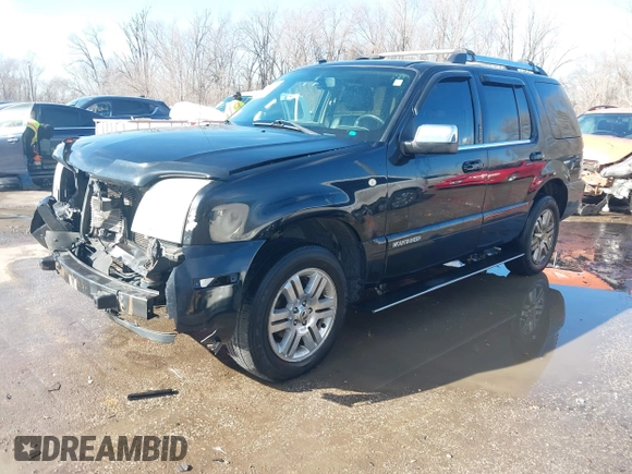 2008 Mercury Mountaineer Premier with VIN 4M2EU48E48UJ00084, listed as a IAAI auction lot 41437224 with 213,707 mi miles. Bid and sale history available at carsss.com. Image 18.