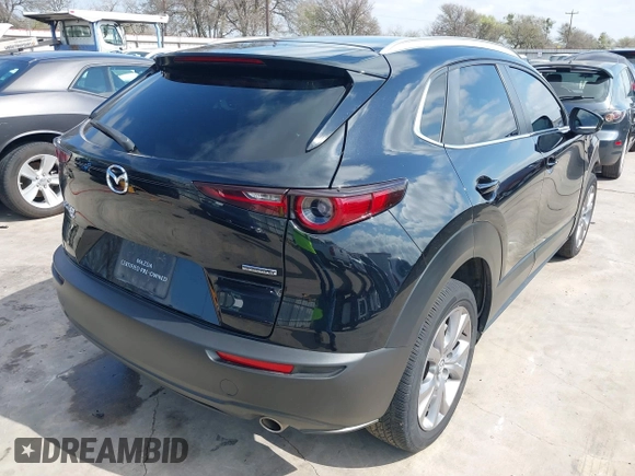 2022 Mazda CX-30 2.5 S Select Package with VIN 3MVDMBBL0NM414780, listed as a IAAI auction lot 41756455 with 29,017 mi miles. Bid and sale history available at carsss.com. Image 4.