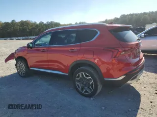 2023 Hyundai Santa Fe Hybrid SEL Premium with VIN 5NMS3DA1XPH010897, listed as a Copart auction lot 82790864 with 24,015 mi miles and Salvage Title. Bid and sale history available at carsss.com. Image 2.