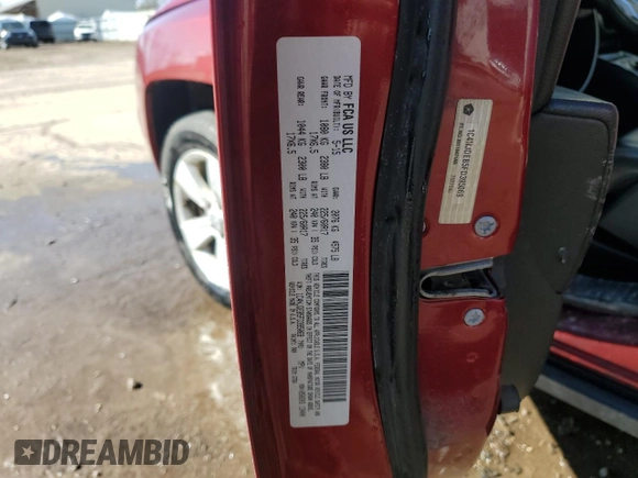 2015 Jeep Compass High Altitude Edition with VIN 1C4NJDEB5FD395069, listed as a Copart auction lot 50152245 with 113,235 mi miles and Salvage Title. Bid and sale history available at carsss.com. Image 13.