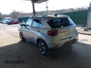 2022 Hyundai Venue Limited with VIN KMHRC8A37NU199579, listed as a IAAI auction lot 41886674 with 36,484 mi miles and . Bid and sale history available at DreamBid. Image 3.