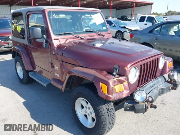 2004 Jeep Wrangler Sahara with VIN 1J4FA59S24P739581, listed as a IAAI auction lot 41696146 with 232,139 mi miles and . Bid and sale history available at DreamBid. Image 1.