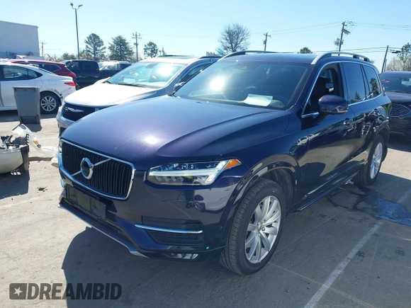 2017 Volvo XC90 Momentum with VIN YV4A22PK9H1112882, listed as a IAAI auction lot 41743977 with 109,665 mi miles. Bid and sale history available at carsss.com. Image 2.