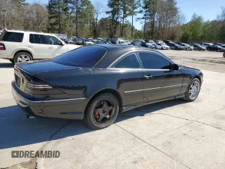2001 Mercedes-Benz CL with VIN WDBPJ75J71A013294, listed as a Copart auction lot 47630855 with Not Provided miles and Salvage Title. Bid and sale history available at carsss.com. Image 3.