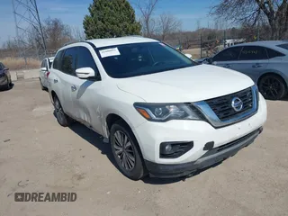 2018 Nissan Pathfinder S with VIN 5N1DR2MM5JC670980, listed as a IAAI auction lot 41808851 with 146,838 mi miles and . Bid and sale history available at DreamBid. Image 1.