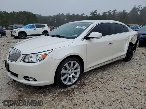 2012 Buick LaCrosse Touring z VIN 1G4GJ5E34CF130923, wystawiony jako Copart lot #45985725 z przebiegiem 77 223 mil mil oraz Szkoda całkowita • Salvage title. Historia ofert i sprzedaży dostępna na DreamBid. Obrazek 1.