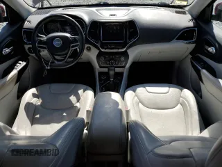 2019 Jeep Cherokee Limited with VIN 1C4PJMDX9KD380560, listed as a Copart auction lot 53419085 with 56,797 mi miles and Salvage title. Bid and sale history available at DreamBid. Image 8.