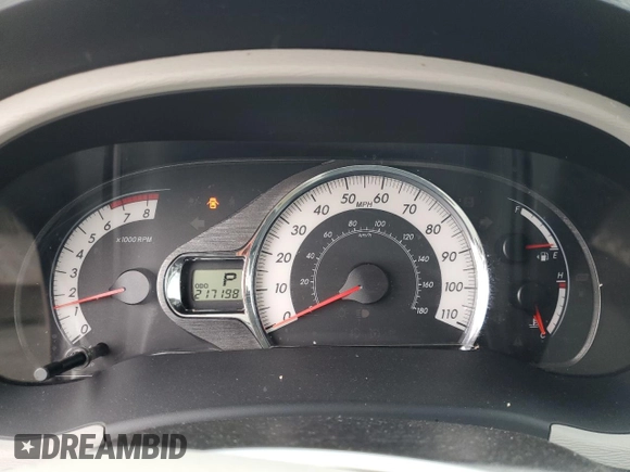 2011 Toyota Sienna SE with VIN 5TDXK3DC9BS135900, listed as a Copart auction lot 53864965 with 217,198 mi miles and Salvage Title. Bid and sale history available at DreamBid. Image 9.