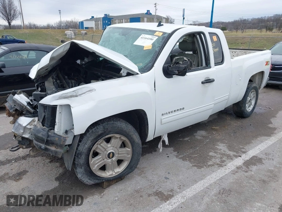 2012 Chevrolet Silverado 1500 LT with VIN 1GCRKSE79CZ296199, listed as a IAAI auction lot 41164180 with Not Provided miles. Bid and sale history available at carsss.com. Image 2.