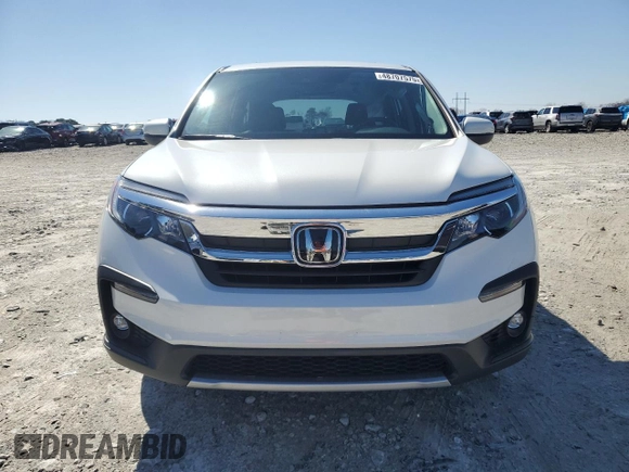 2020 Honda Pilot EX-L with VIN 5FNYF5H55LB006249, listed as a Copart auction lot 48707575 with 36,151 mi miles and Salvage Title. Bid and sale history available at carsss.com. Image 5.