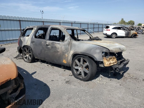 2007 Chevrolet Tahoe LT with VIN 1GNFC13047R412079, listed as a Copart auction lot 59317885 with Not provided miles and Non repairable. Bid and sale history available at DreamBid. Image 4.
