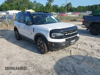 2022 Ford Bronco Sport Outer Banks z VIN 3FMCR9C63NRD49566, wystawiony jako IAAI lot #42519035 z przebiegiem 39 010 mil mil oraz . Historia ofert i sprzedaży dostępna na DreamBid. Obrazek 1.