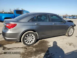 2013 Chrysler 200 LX with VIN 1C3CCBAG2DN767423, listed as a Copart auction lot 87715355 with 145,956 mi miles and Salvage Title. Bid and sale history available at carsss.com. Image 3.