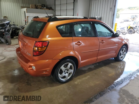 2004 Pontiac Vibe with VIN 5Y2SL62804Z429081, listed as a Copart auction lot 75206894 with 189,960 mi miles and Salvage Title. Bid and sale history available at carsss.com. Image 3.
