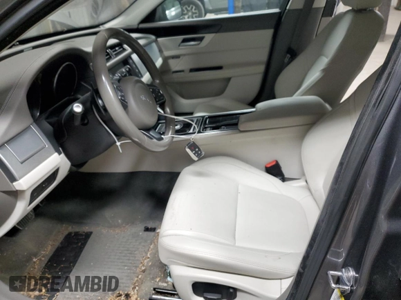 2017 Jaguar XF with VIN SAJBJ4BN3HCY42655, listed as a Copart auction lot 87798165 with 80,700 mi miles and Salvage Title. Bid and sale history available at DreamBid. Image 7.