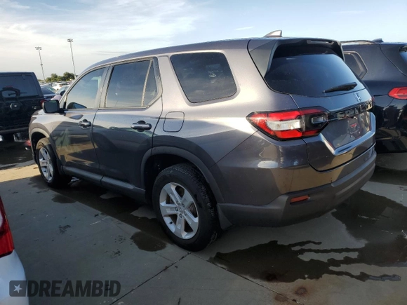 2023 Honda Pilot LX with VIN 5FNYG2H21PB003100, listed as a Copart auction lot 74374914 with 15,672 mi miles and Non Repairable. Bid and sale history available at carsss.com. Image 2.