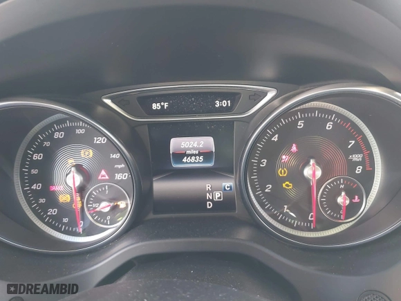 2019 Mercedes-Benz CLA with VIN WDDSJ4EBXKN756888, listed as a IAAI auction lot 41176272 with 46,835 mi miles. Bid and sale history available at carsss.com. Image 7.