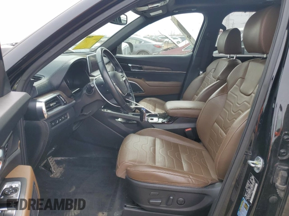 2022 Kia Telluride SX with VIN 5XYP5DHC6NG220251, listed as a Copart auction lot 50571815 with 36,737 mi miles and Salvage Title. Bid and sale history available at carsss.com. Image 7.