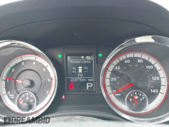 2012 Dodge Durango R/T with VIN 1C4SDJCT6CC181570, listed as a IAAI auction lot 41742385 with 223,775 mi miles and . Bid and sale history available at DreamBid. Image 15.