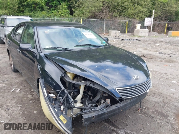 2005 Lexus ES 350 with VIN JTHBA30G155137459, listed as a IAAI auction lot 42541403 with 226,023 mi miles and . Bid and sale history available at DreamBid. Image 1.