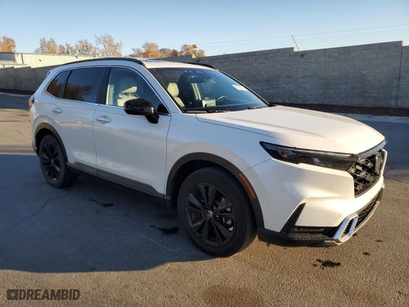 2023 Honda CR-V Hybrid Sport Touring with VIN 2HKRS6H99PH817679, listed as a Copart auction lot 85568064 with 54,479 mi miles and Salvage Title. Bid and sale history available at carsss.com. Image 4.