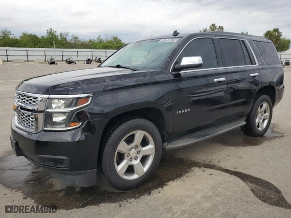 2015 Chevrolet Tahoe LT with VIN 1GNSCBKC2FR247311, listed as a Copart auction lot 48990415 with 116,657 mi miles and Clean Title. Bid and sale history available at carsss.com. Image 1.