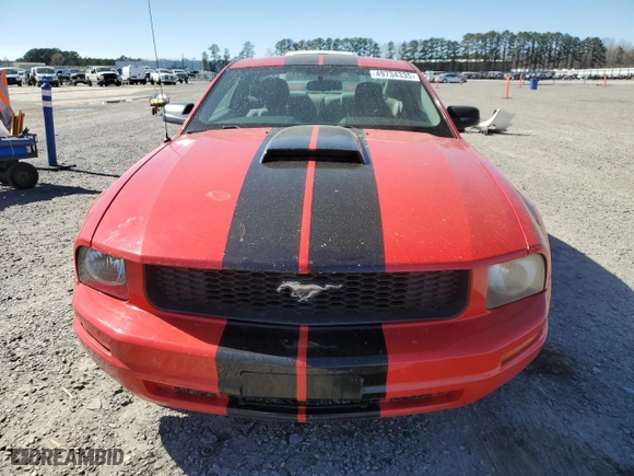 2008 Ford Mustang Deluxe with VIN 1ZVHT80N785158528, listed as a Copart auction lot 49734335 with 201,363 mi miles and Salvage Title. Bid and sale history available at carsss.com. Image 5.