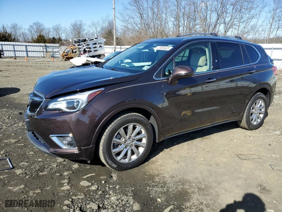 2020 Buick Envision Essence with VIN LRBFX2SAXLD013423, listed as a Copart auction lot 47958405 with 61,243 mi miles and Salvage Title. Bid and sale history available at carsss.com. Image 1.