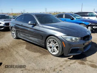 2014 BMW 4 Series 435i with VIN WBA3R1C50EF729259, listed as a Copart auction lot 53915045 with 125,625 mi miles and Clean Title. Bid and sale history available at carsss.com. Image 4.
