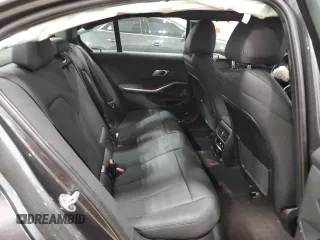 2021 BMW 3 Series 330i xDrive with VIN 3MW5R7J06M8B89958, listed as a Copart auction lot 53075975 with 35,240 mi miles and Salvage Title. Bid and sale history available at carsss.com. Image 10.