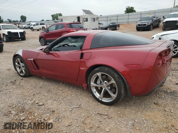 2011 Chevrolet Corvette Z16 Grand Sport 3LT with VIN 1G1YW2DW3B5108722, listed as a Copart auction lot 60314985 with 84,147 mi miles and Salvage title. Bid and sale history available at DreamBid. Image 2.