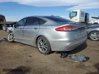 2020 Ford Fusion Hybrid Titanium with VIN 3FA6P0RUXLR203967, listed as a Copart auction lot 43813435 with 91,685 mi miles and Salvage Title. Bid and sale history available at carsss.com. Image 2.