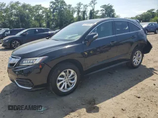 2018 Acura RDX Technology with VIN 5J8TB4H52JL027278, listed as a Copart auction lot 62238565 with 50,882 mi miles and Salvage title. Bid and sale history available at DreamBid. Image 1.