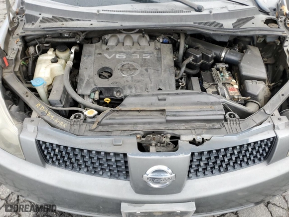 2006 Nissan Quest S Special Edition with VIN 5N1BV28U16N112908, listed as a Copart auction lot 43784285 with 124,729 mi miles and Salvage Title. Bid and sale history available at carsss.com. Image 12.