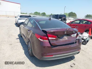 2018 Kia Optima LX with VIN 5XXGT4L39JG259153, listed as a IAAI auction lot 42076003 with 191,321 mi miles and . Bid and sale history available at DreamBid. Image 6.