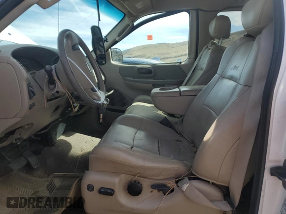 2003 Ford F-150 XL with VIN 1FTRX18L03NA96484, listed as a Copart auction lot 50834755 with 242,836 mi miles and Salvage title. Bid and sale history available at DreamBid. Image 7.