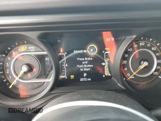 2024 Jeep Wrangler Rubicon with VIN 1C4PJXFG7RW247535, listed as a Copart auction lot 41755145 with 2,072 mi miles and Salvage title. Bid and sale history available at DreamBid. Image 9.