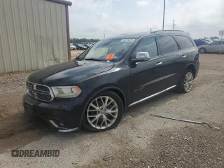 2015 Dodge Durango Citadel z VIN 1C4RDHEG4FC809816, wystawiony jako Copart lot #55075925 z przebiegiem 208 356 mil mil oraz Szkoda całkowita • Salvage title. Historia ofert i sprzedaży dostępna na DreamBid. Obrazek 1.