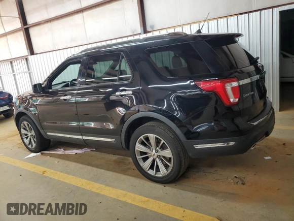 2018 Ford Explorer Limited with VIN 1FM5K8F81JGB67127, listed as a Copart auction lot 65184885 with 156,381 mi miles and Clean title. Bid and sale history available at DreamBid. Image 2.
